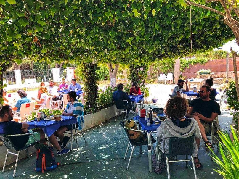Hospederia Restaurante Tarin Hotell Los Canos De Meca Eksteriør bilde